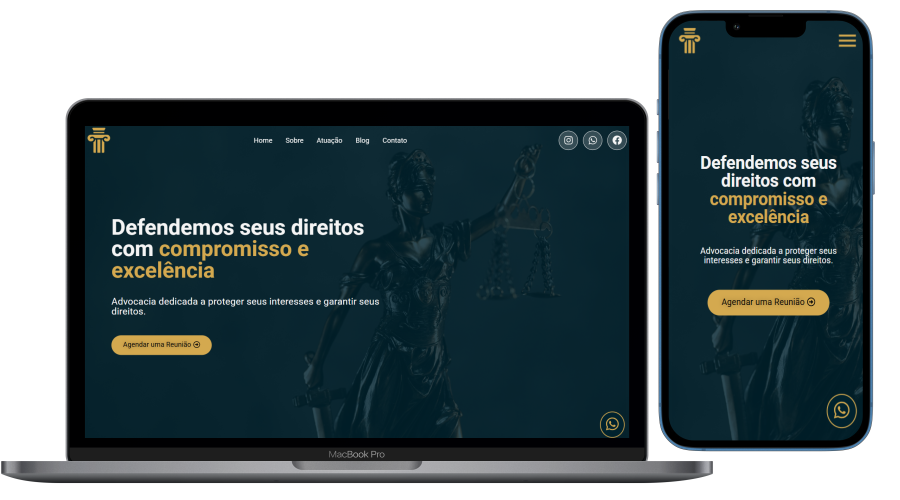 Site advocacia para advogados