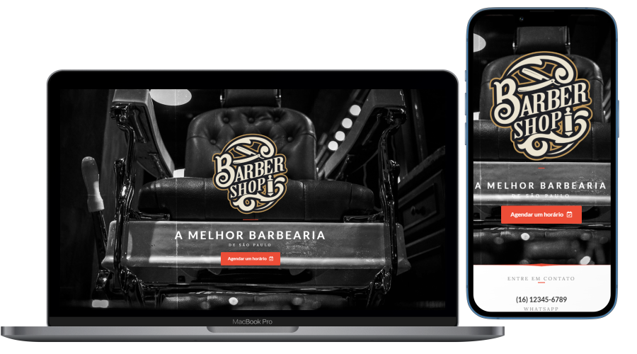 site barbearia